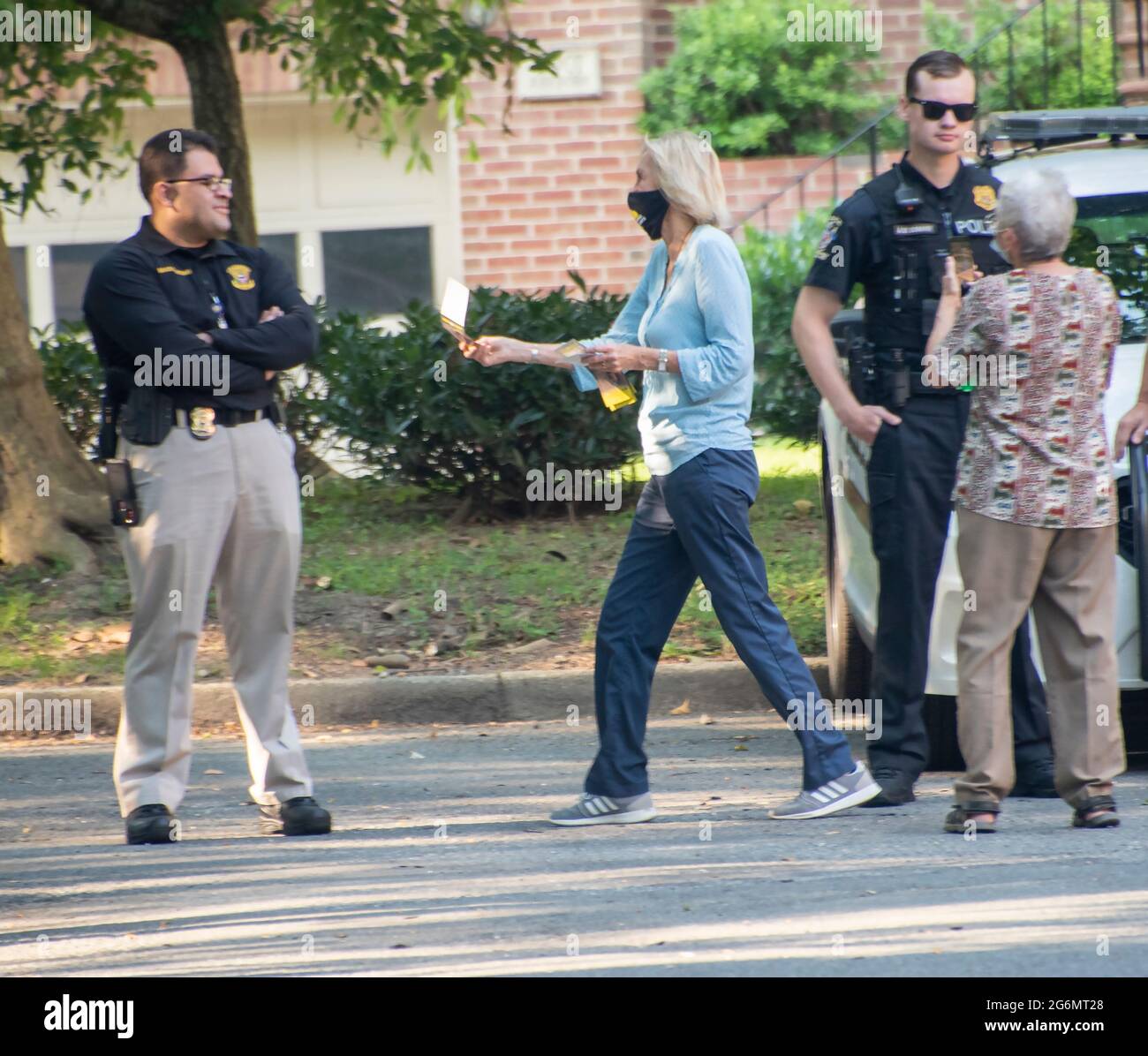 Chevy Chase MD, 7 July 2021 PETA protest NIH continued monkey