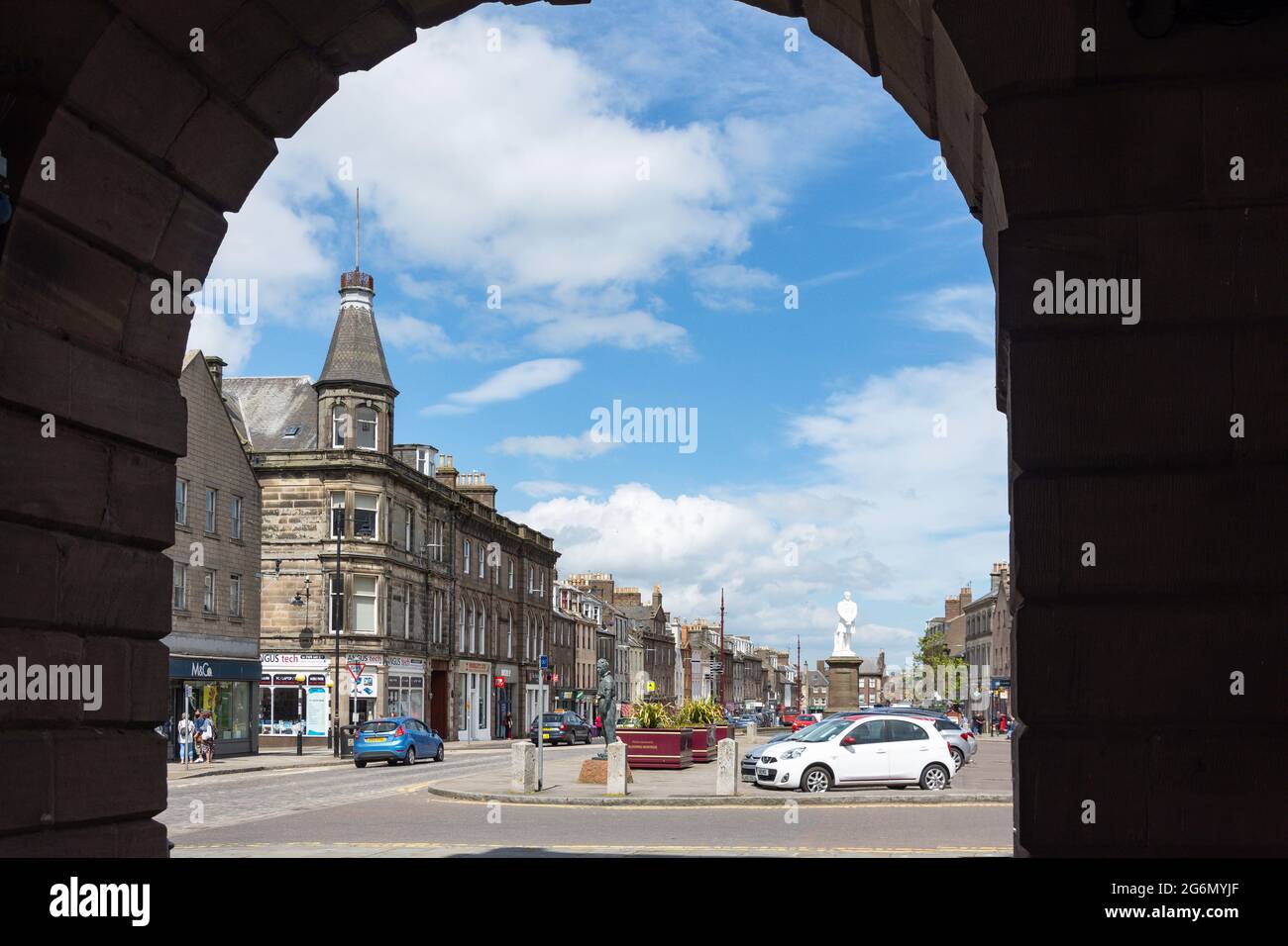 High Street, Montrose, Angus, Scotland, United Kingdom Stock Photo