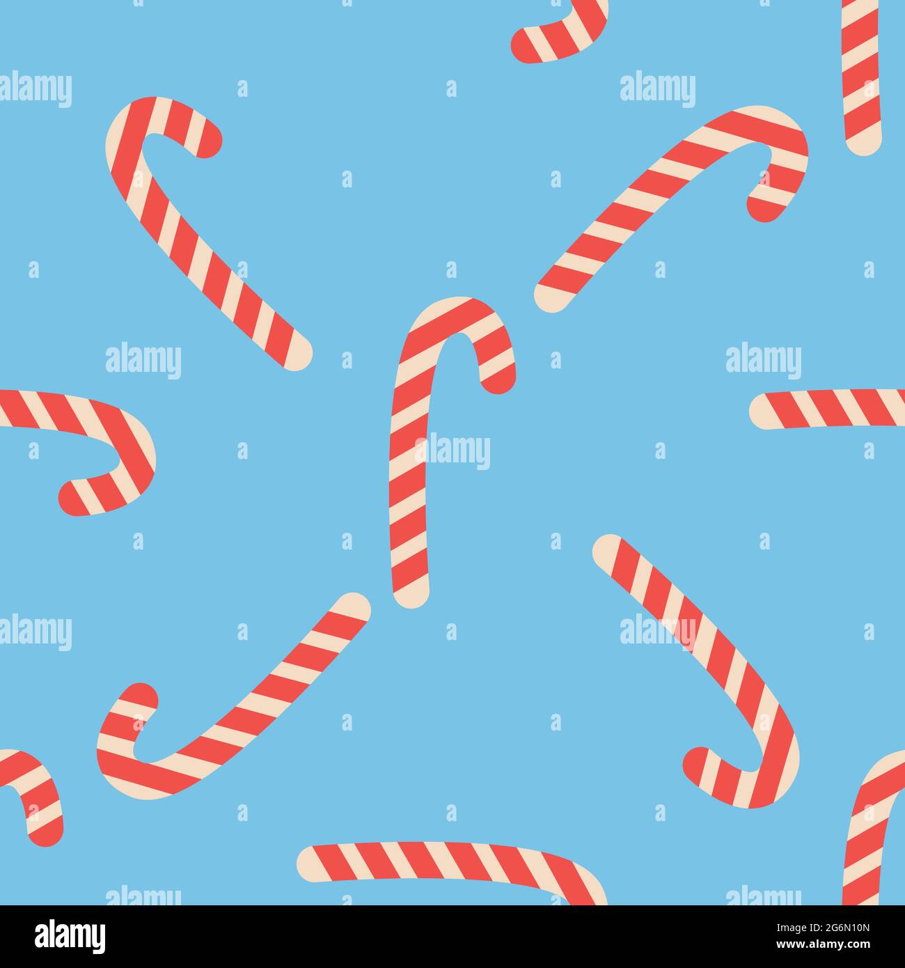 Christmas candy cane stripes seamless pattern in red and white. Popular ...