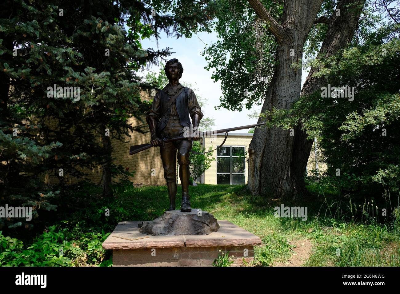 Sons of Liberty Statue in Golden Colorado Stock Photo Alamy