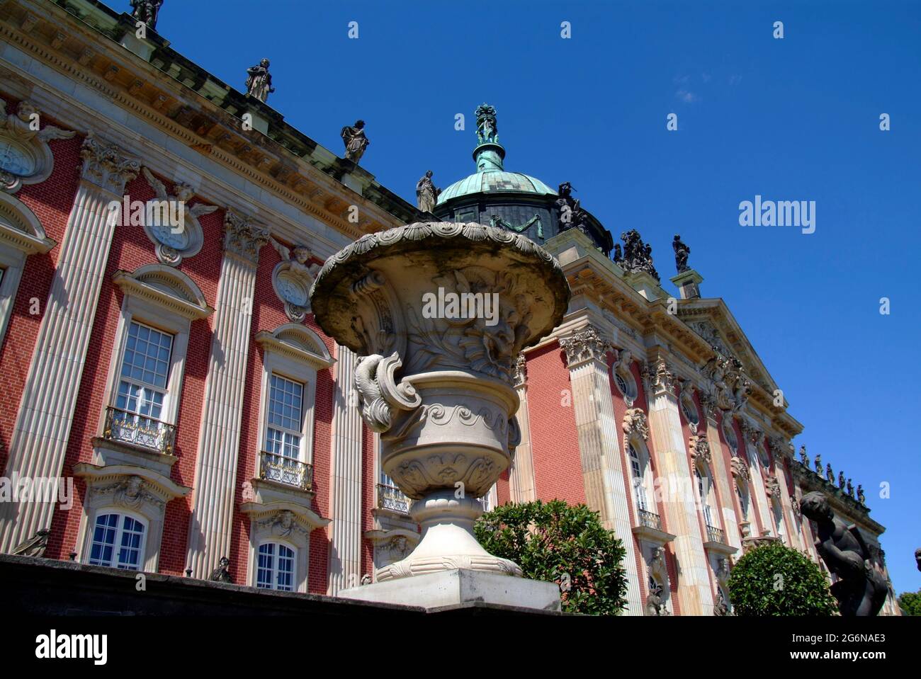 The New Palace in SansSouci-Park Stock Photo