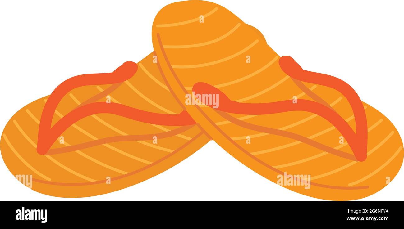 flip flops isolated Stock Vector Image & Art - Alamy