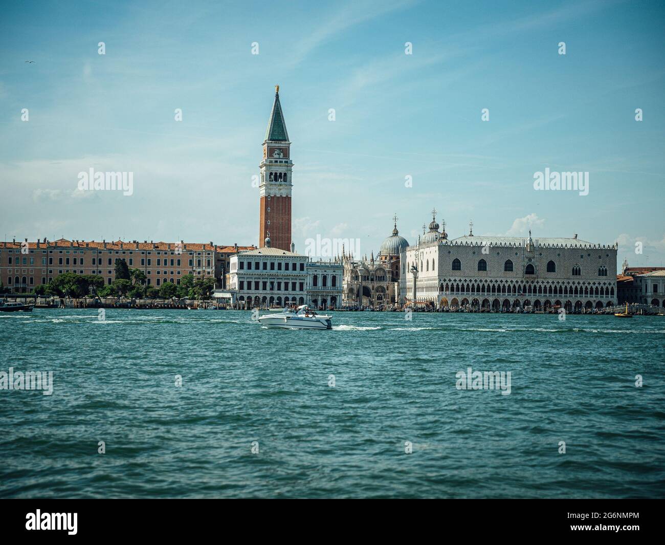 Venice with nice weather and less people Stock Photo