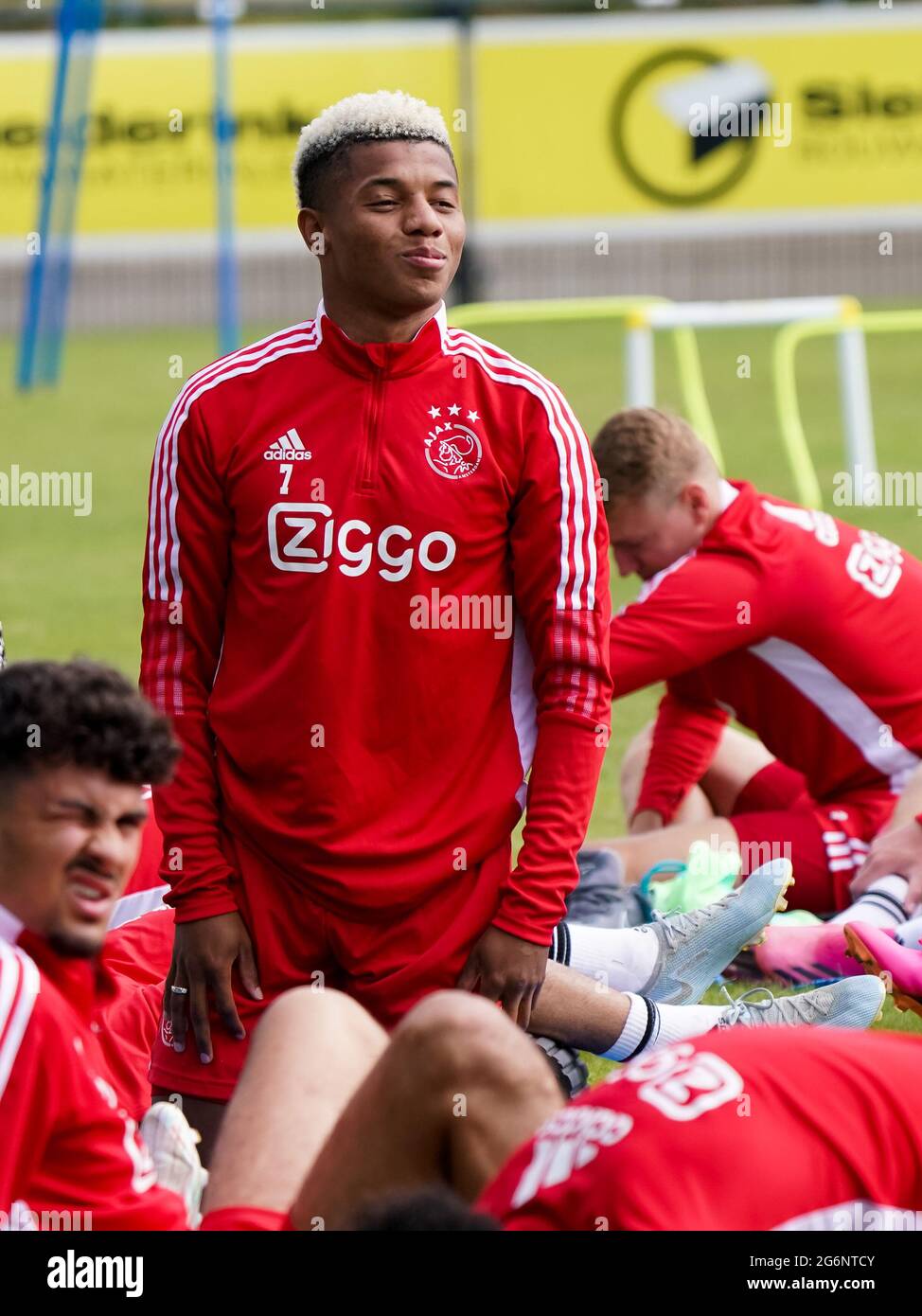 OLDENZAAL NETHERLANDS JULY 7 David Neres of Ajax during a