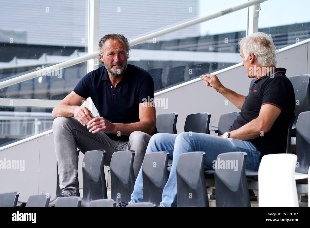 OLDENZAAL, NETHERLANDS - JULY 7: Rene Eijkelkamp and Fred Rutten during a  Training Session of Ajax at Sportpak Vondersweijde on July 7, 2021 in  Oldenzaal, Netherlands. (Photo by Jeroen Meuwsen/Orange Pictures Stock  Photo - Alamy