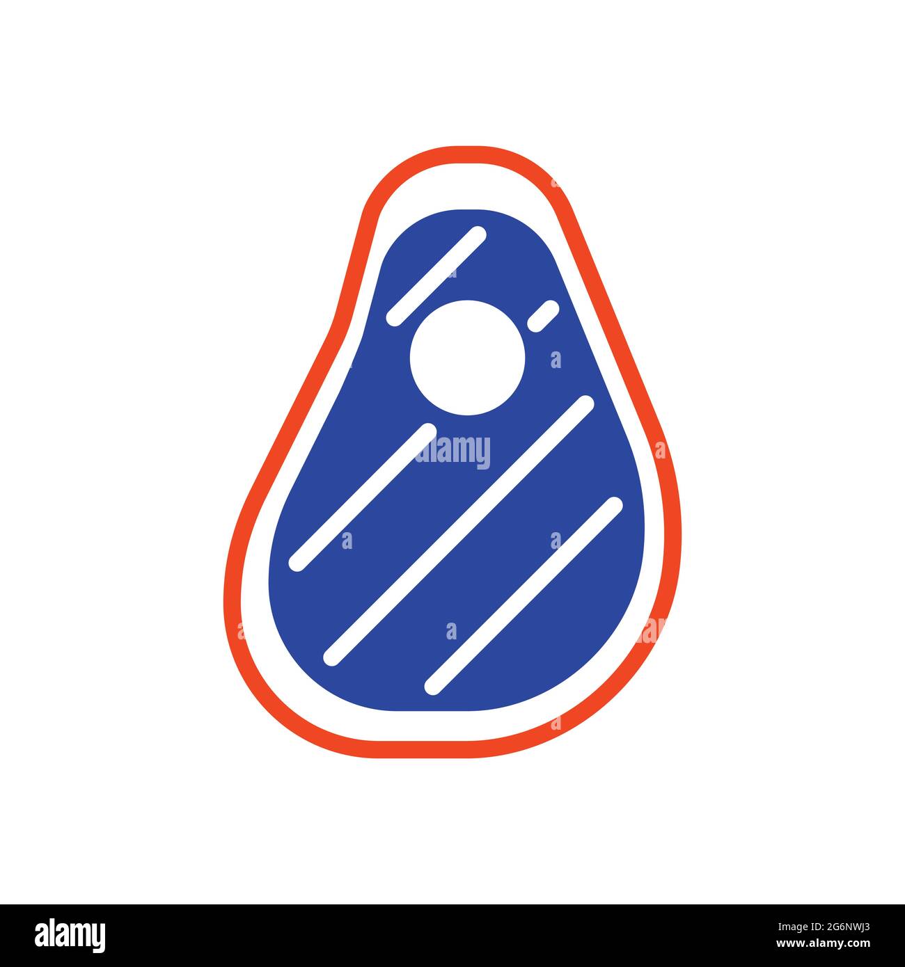 Steak vector glyph icon food meat. Barbecue and bbq grill sign. Graph ...