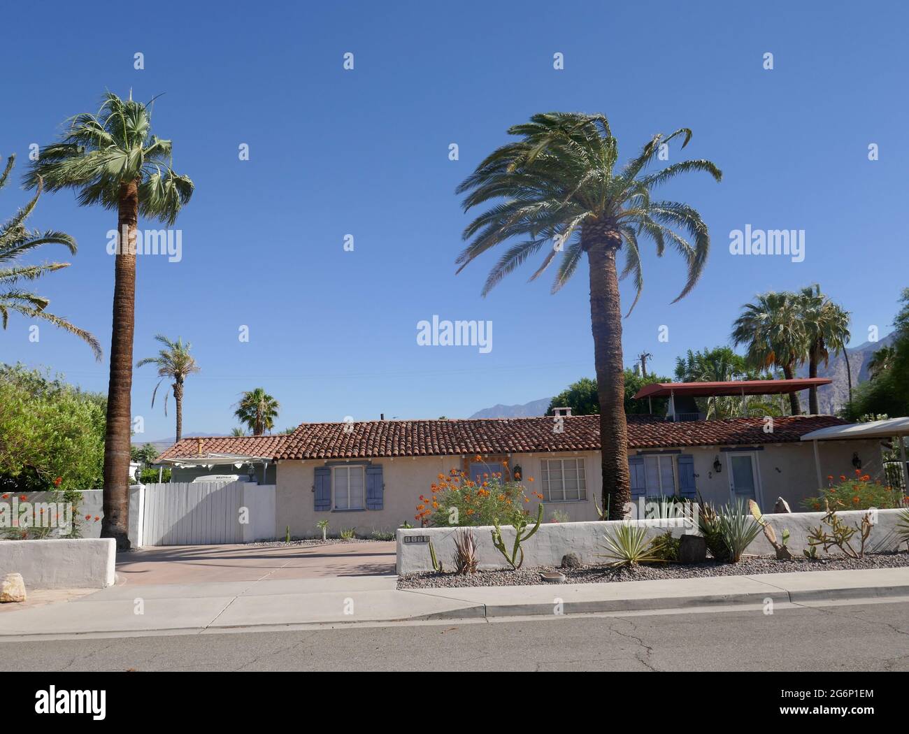 Palm Springs, California, USA 24th June 2021 A general view of ...