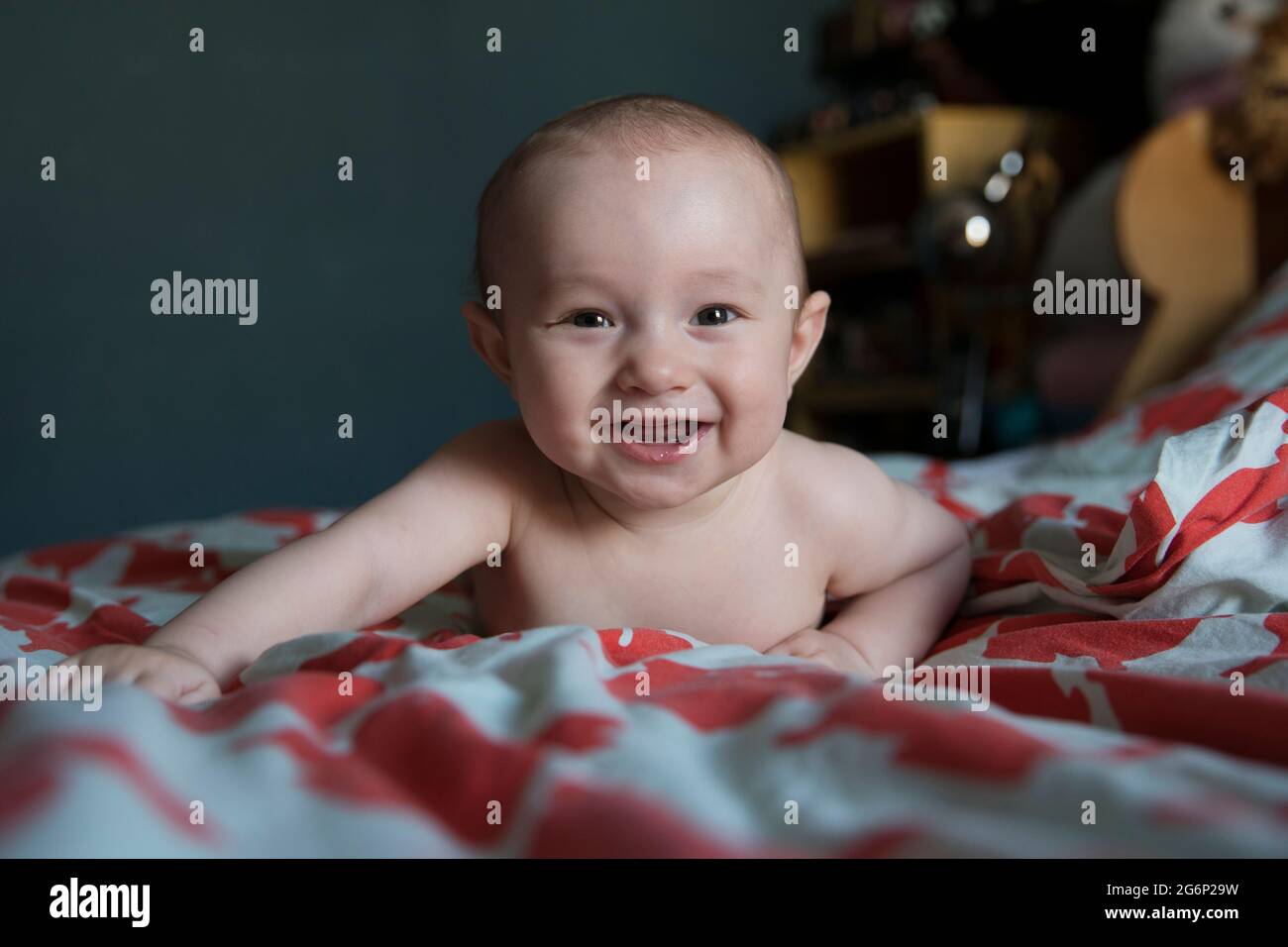 A portrait of a baby Stock Photo