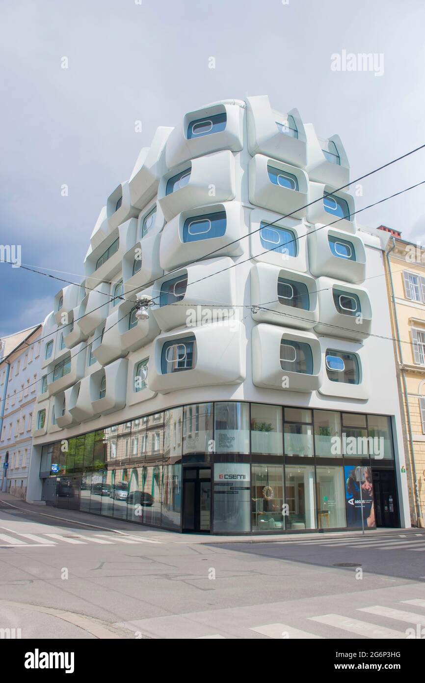 Graz, Austria25.04.2021 Apartments in Argos modern residential