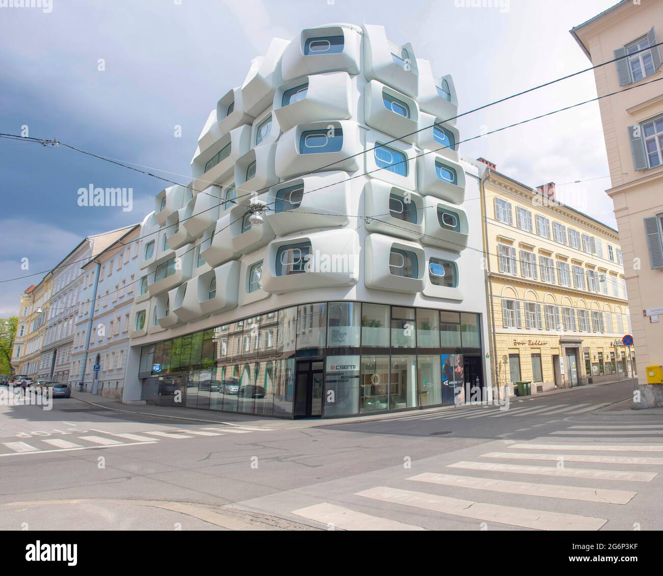 Graz, Austria25.04.2021 Apartments in Argos modern residential