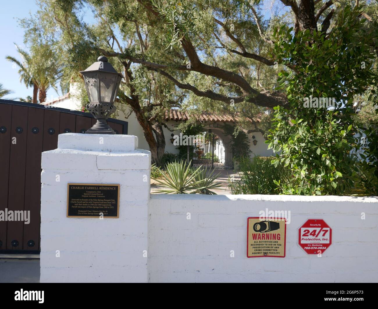 Palm Springs, California, USA 24th June 2021 A general view of