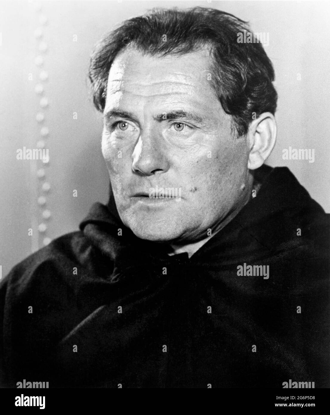 Robert Shaw, Head and Shoulders Portrait, on-set of the Film, 'Avalanche Express', 20th Century-Fox, 1979 Stock Photo