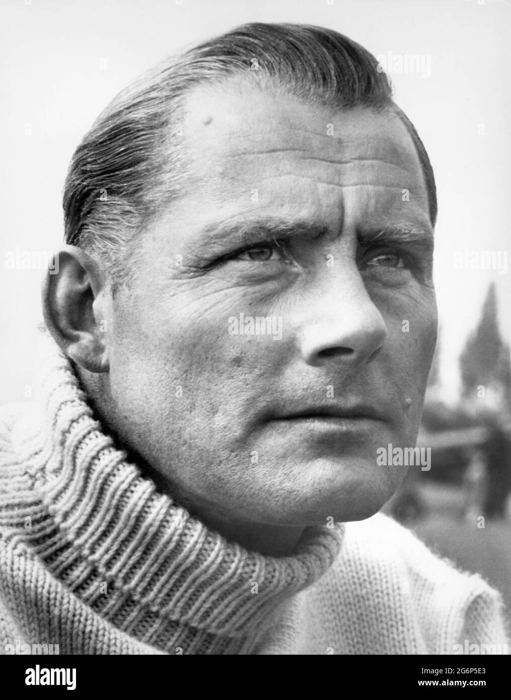 Robert Shaw, Head and Shoulders Publicity Portrait for the Film, 'Battle of Britain', United Artists, 1969 Stock Photo