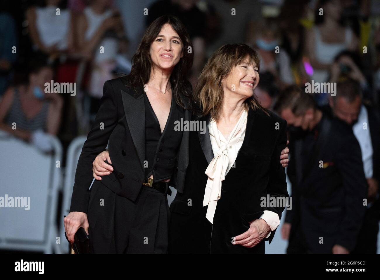 Cannes France 7th July 2021 Charlotte Gainsbourg And Jane Birkin cannes-france-7th-july-2021-charlotte-gainsbourg-and-jane-birkin