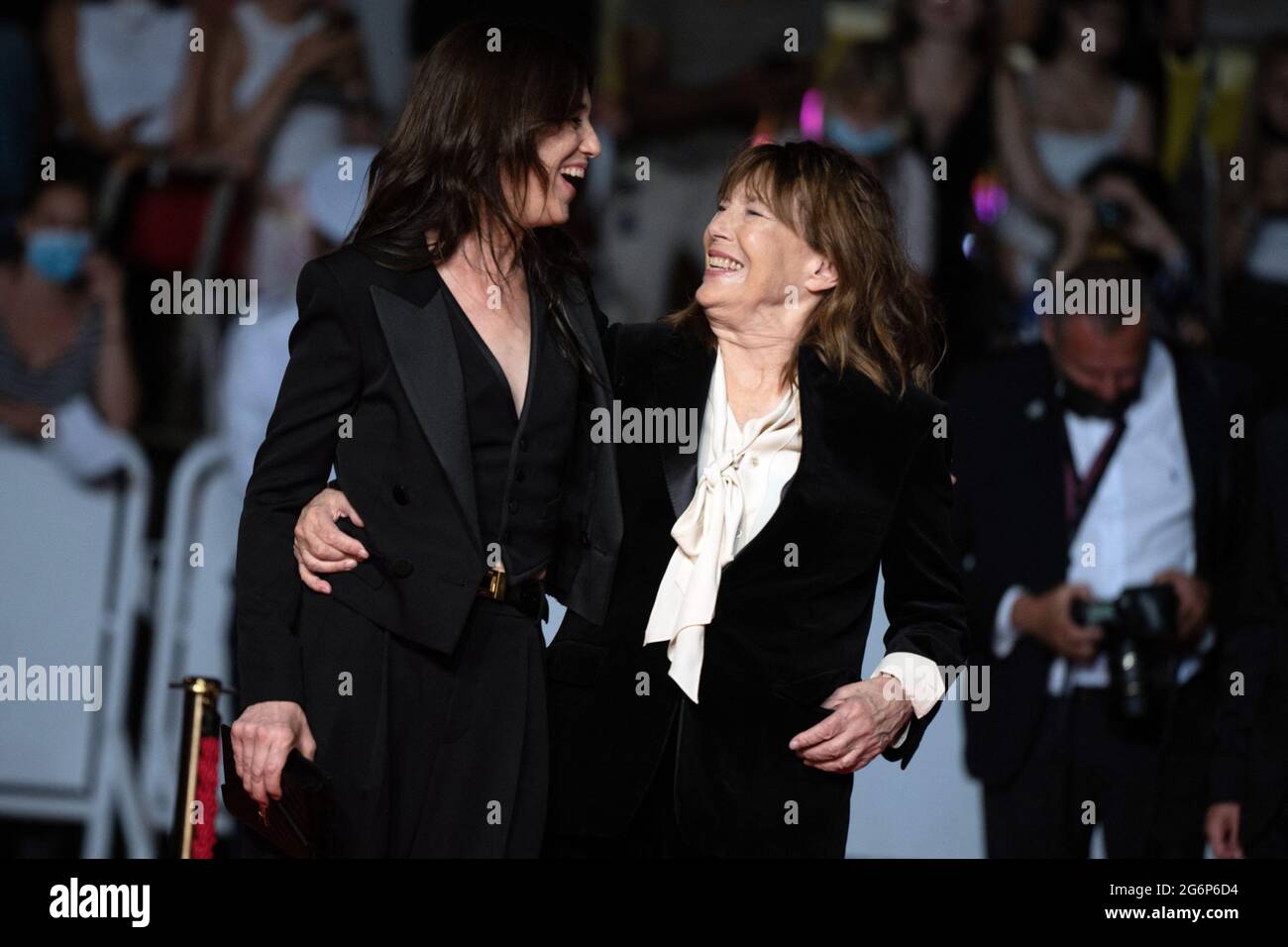 Cannes France 7th July 2021 Charlotte Gainsbourg And Jane Birkin cannes-france-7th-july-2021-charlotte-gainsbourg-and-jane-birkin
