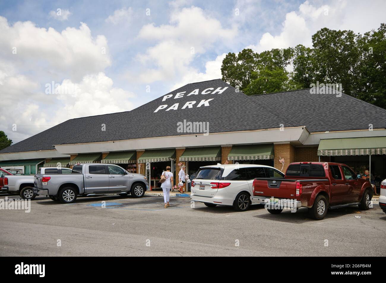 Peach park hires stock photography and images Alamy