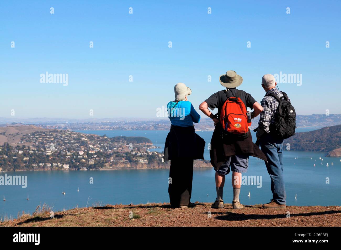 Silky Waves on Mt.Tamalpais, California Stock Photo