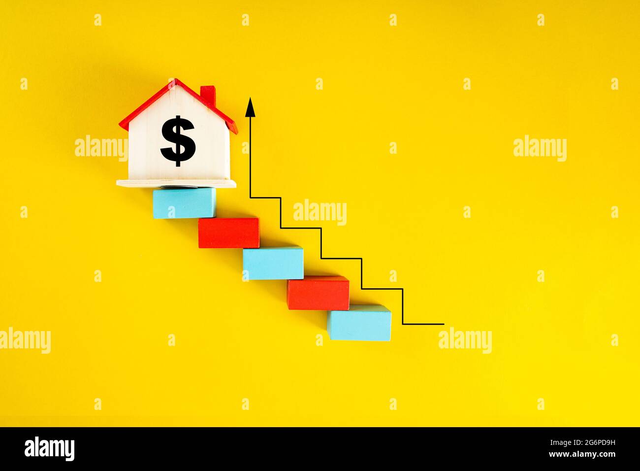 The concept of growth in demand for real estate and Increase in the value of property. Property