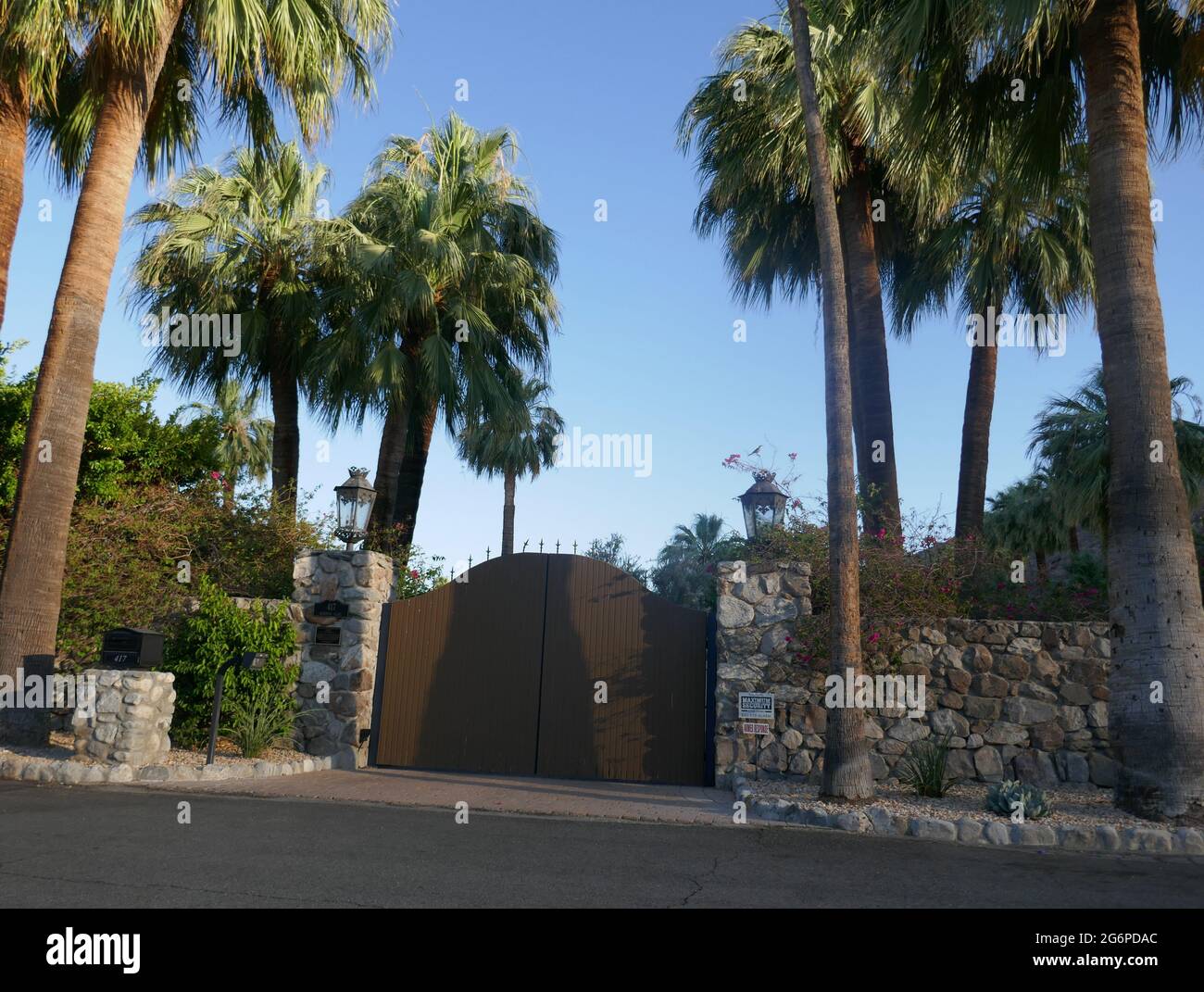 Palm Springs, California, USA 24th June 2021 A general view of