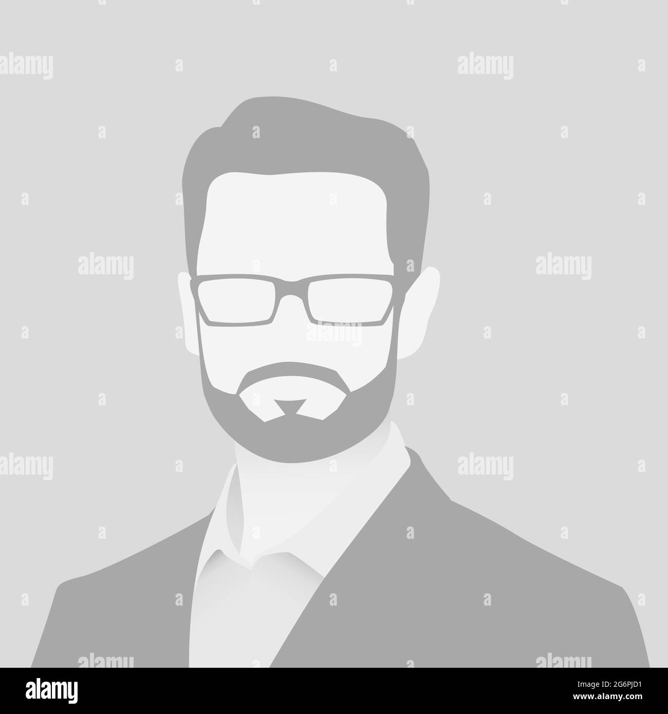 Default avatar photo placeholder. Grey profile picture icon. Business