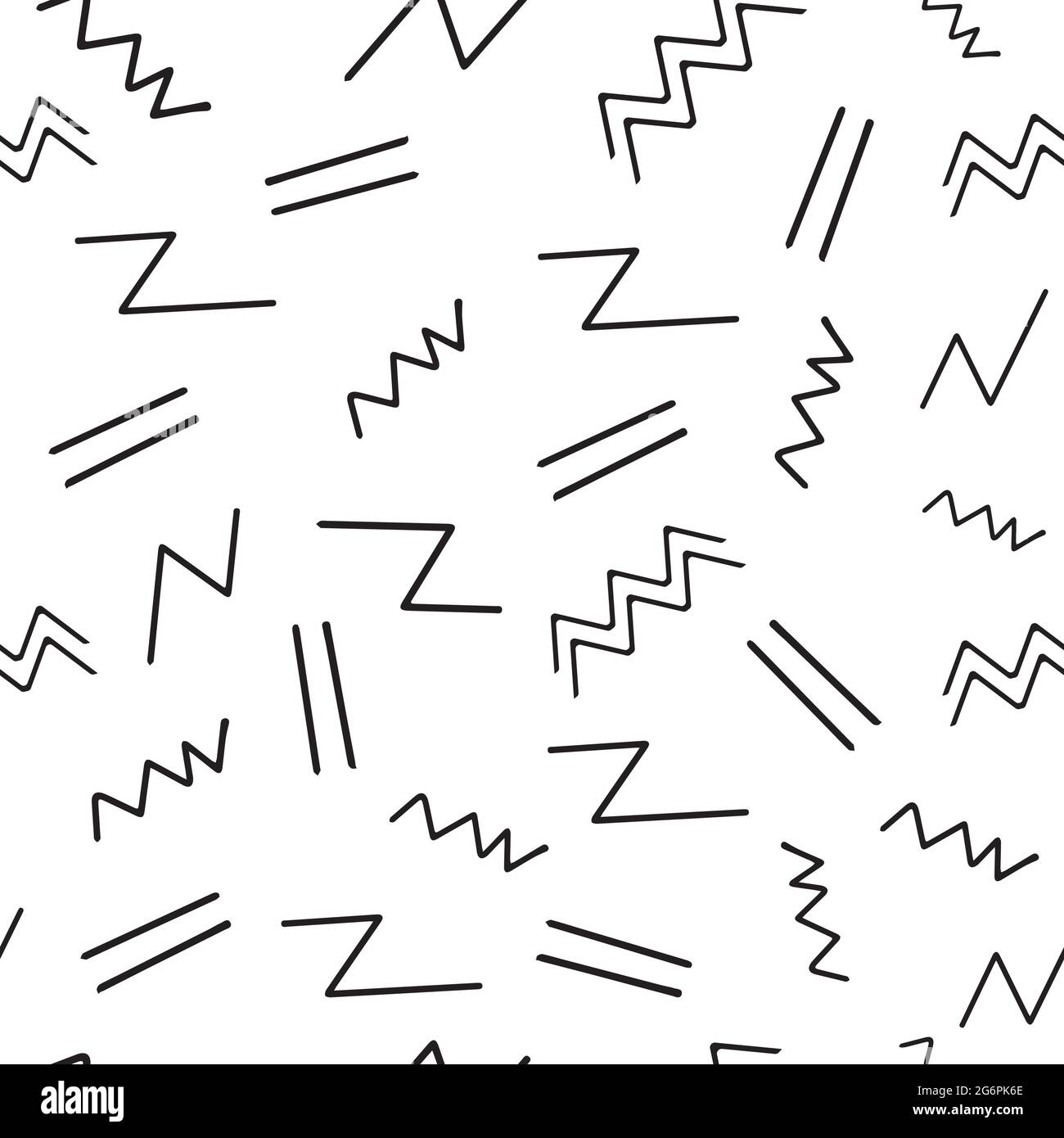 Seamless pattern, various geometric shapes on a white background ...