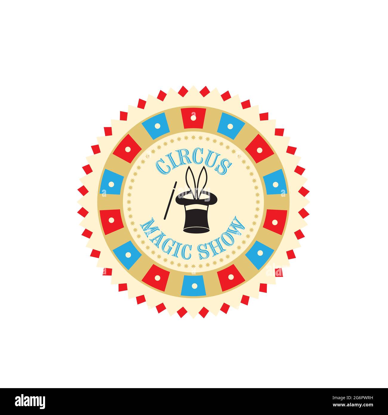 Circus Element Vector design illustration Template Stock Vector Image ...