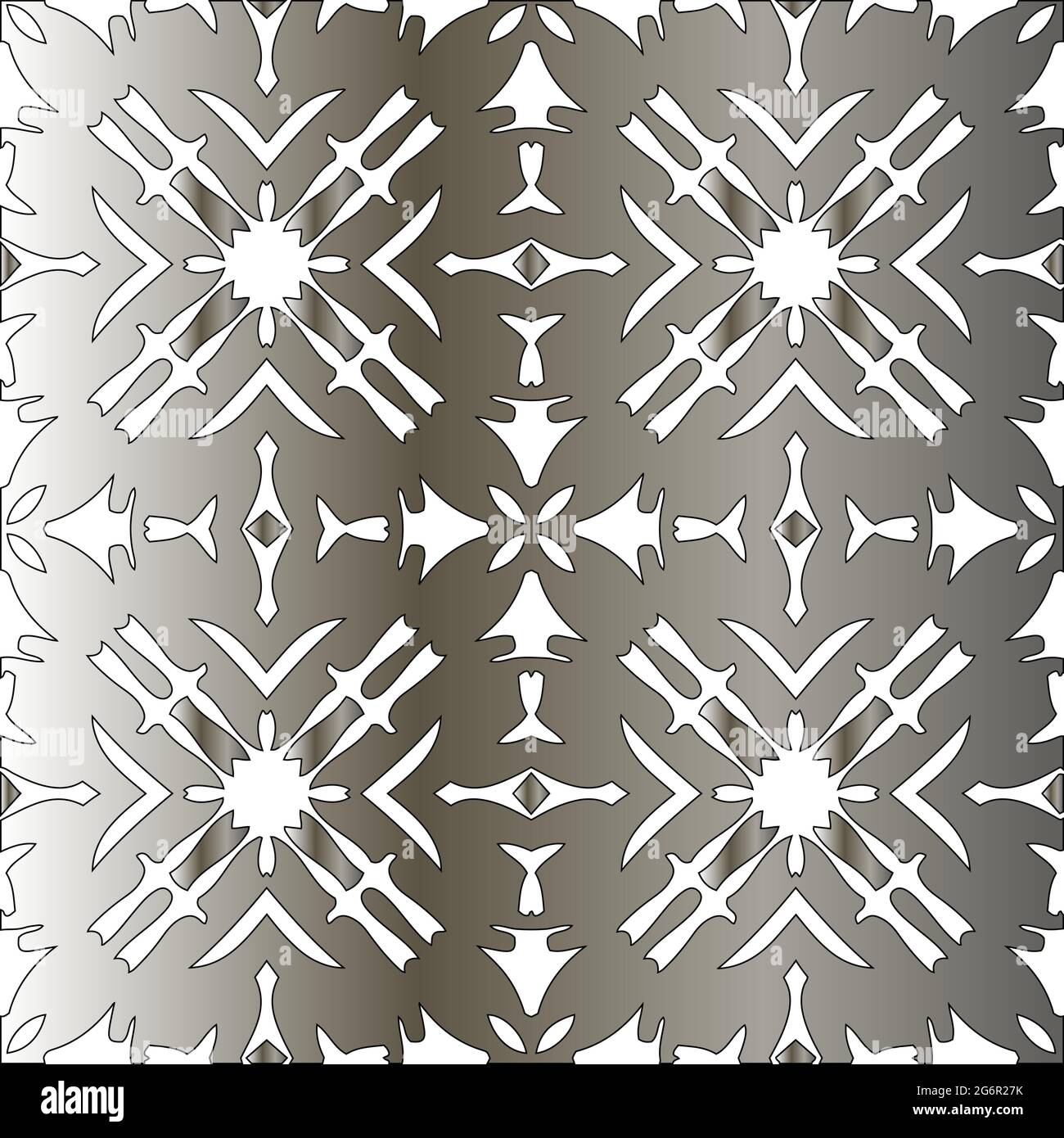 Silver metallic gradient with repeat Pattern . Abstract metallic ...