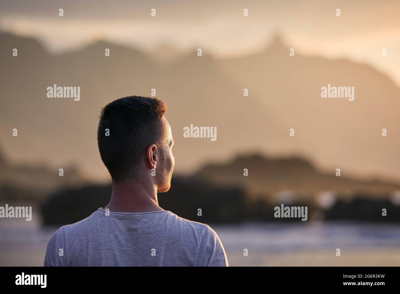 Man on beach hi-res stock photography and images - Alamy