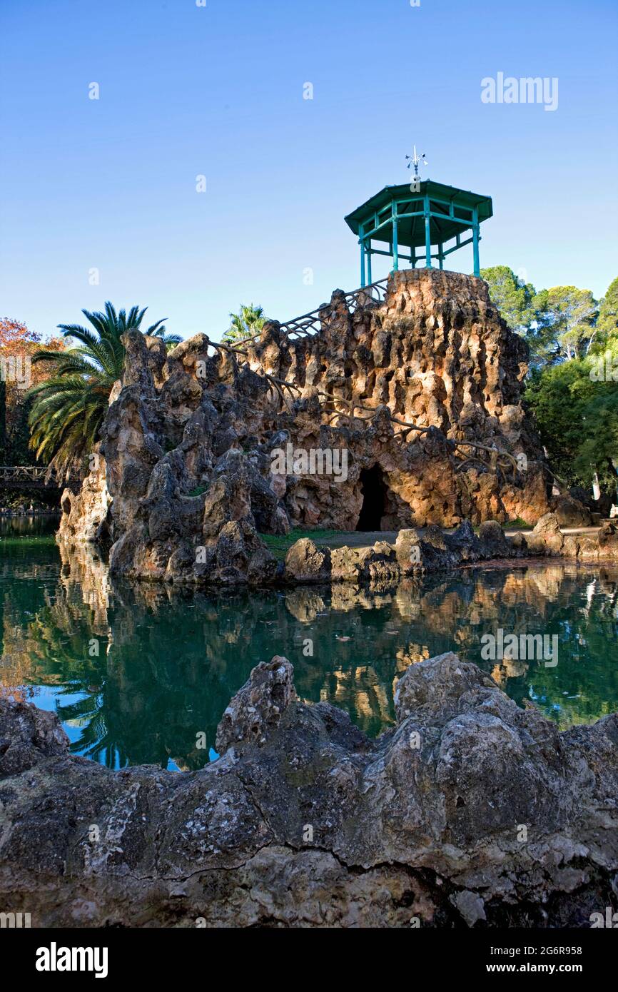 Palau del Parc de Samà, Tarragona, Spain Stock Photo