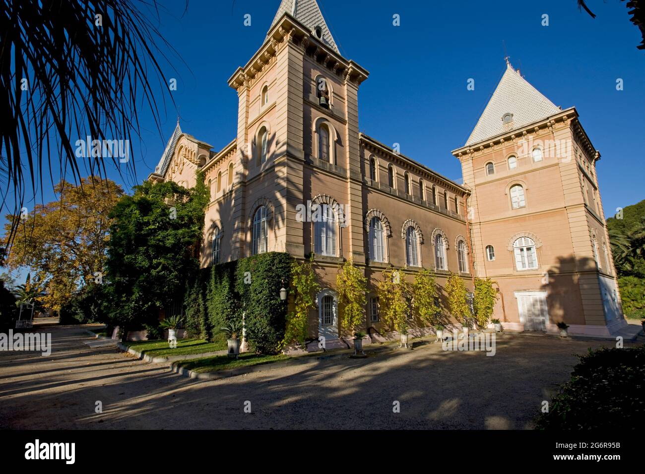 Palau del Parc de Samà, Tarragona, Spain Stock Photo