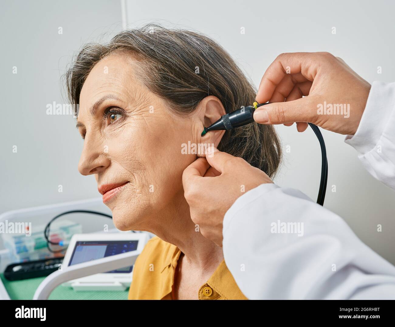 Otitis media eardrum hires stock photography and images Alamy
