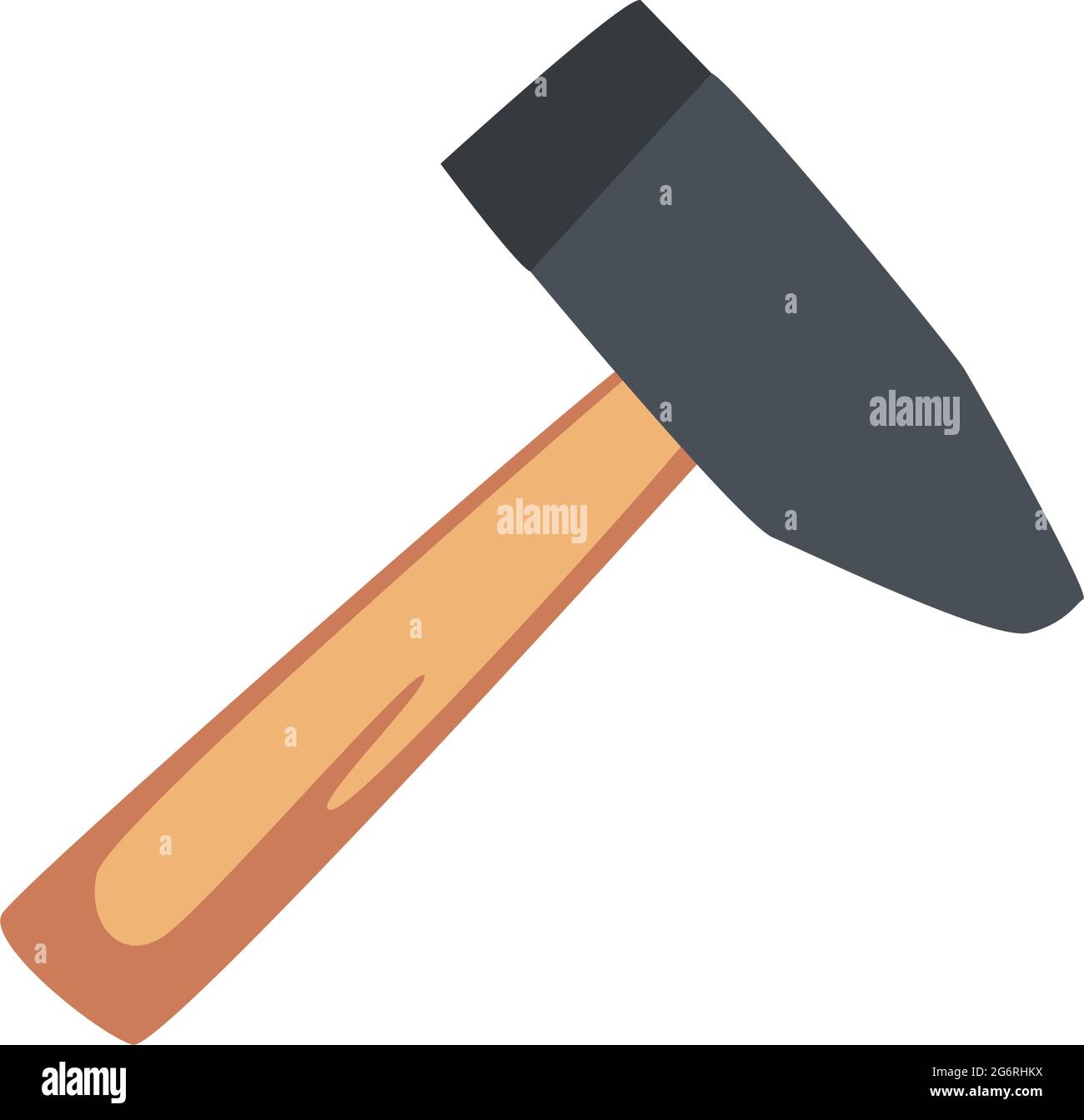 construction hammer tool isolated icon Stock Vector Image & Art - Alamy