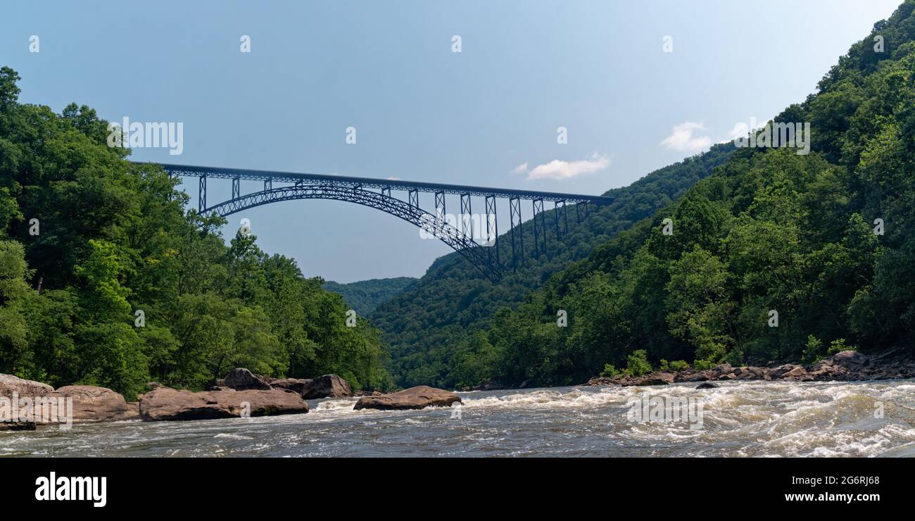 New River Bridge, Third Highest in the United States, over the