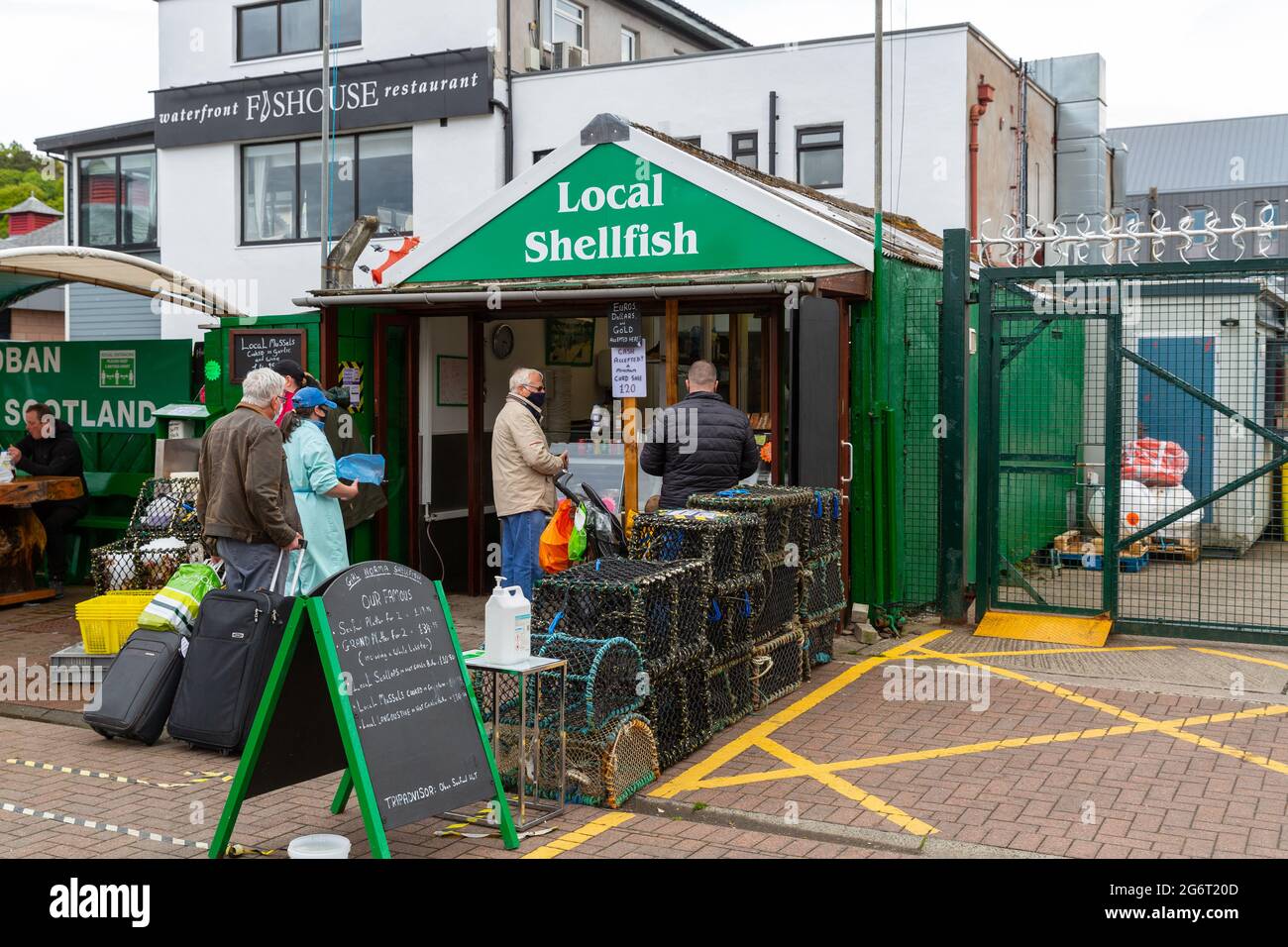 Oban shellfish hi-res stock photography and images - Alamy