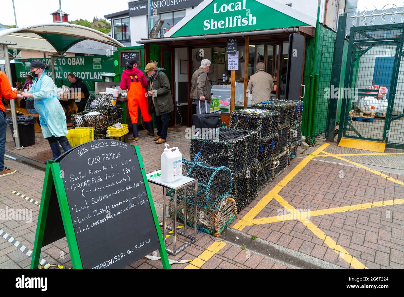 Oban shellfish hi-res stock photography and images - Alamy