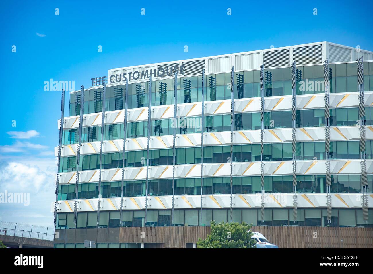 New Zealand Customs Head Office located in Wellington, New Zealand. Taken in Welington, New Zealand on December 4, 2019 Stock Photo