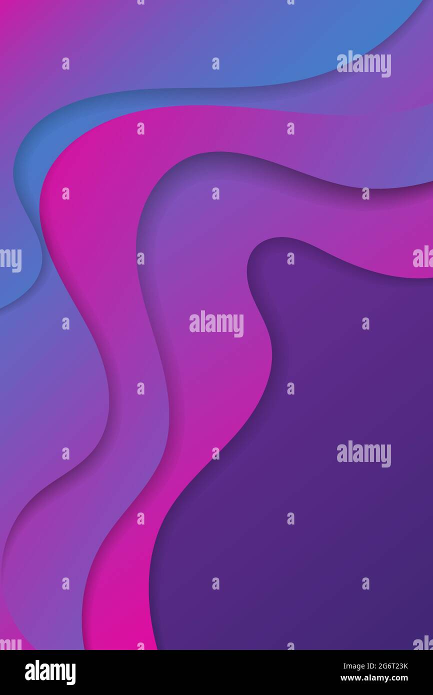 abstract wave background design illustration Template Stock Vector ...