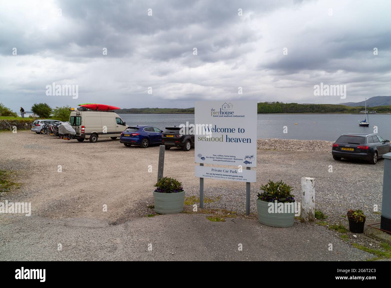 The Pierhouse, Port Appin, Scotland Stock Photo Alamy
