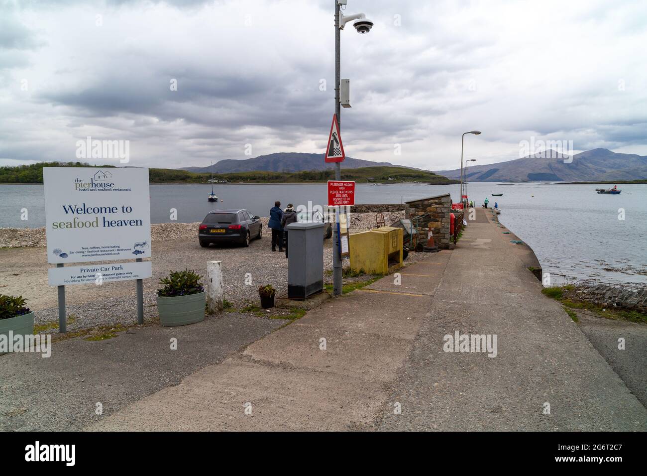 The Pierhouse, Port Appin, Scotland Stock Photo Alamy