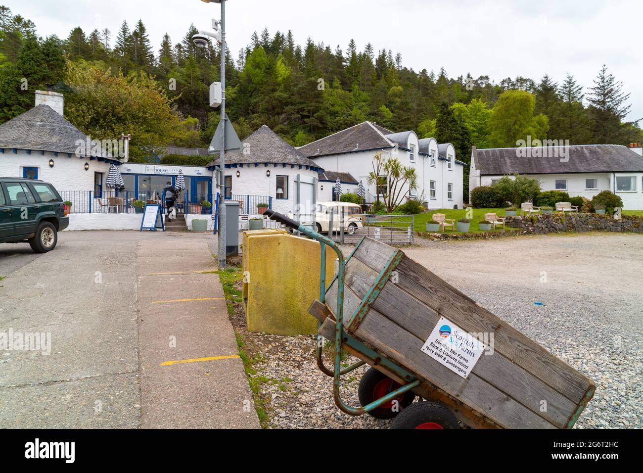 The Pierhouse, Port Appin, Scotland Stock Photo Alamy