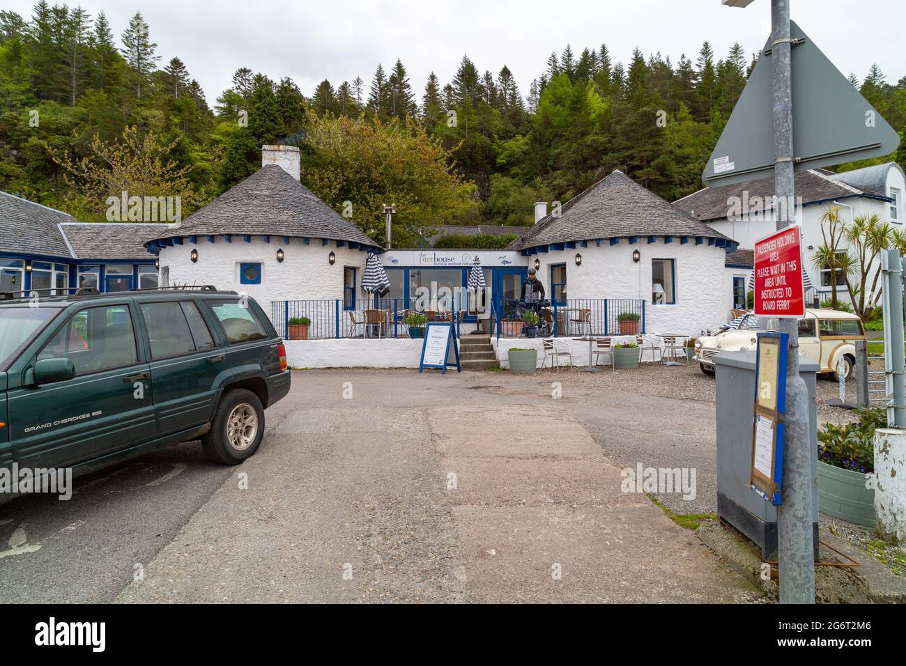 The Pierhouse, Port Appin, Scotland Stock Photo Alamy