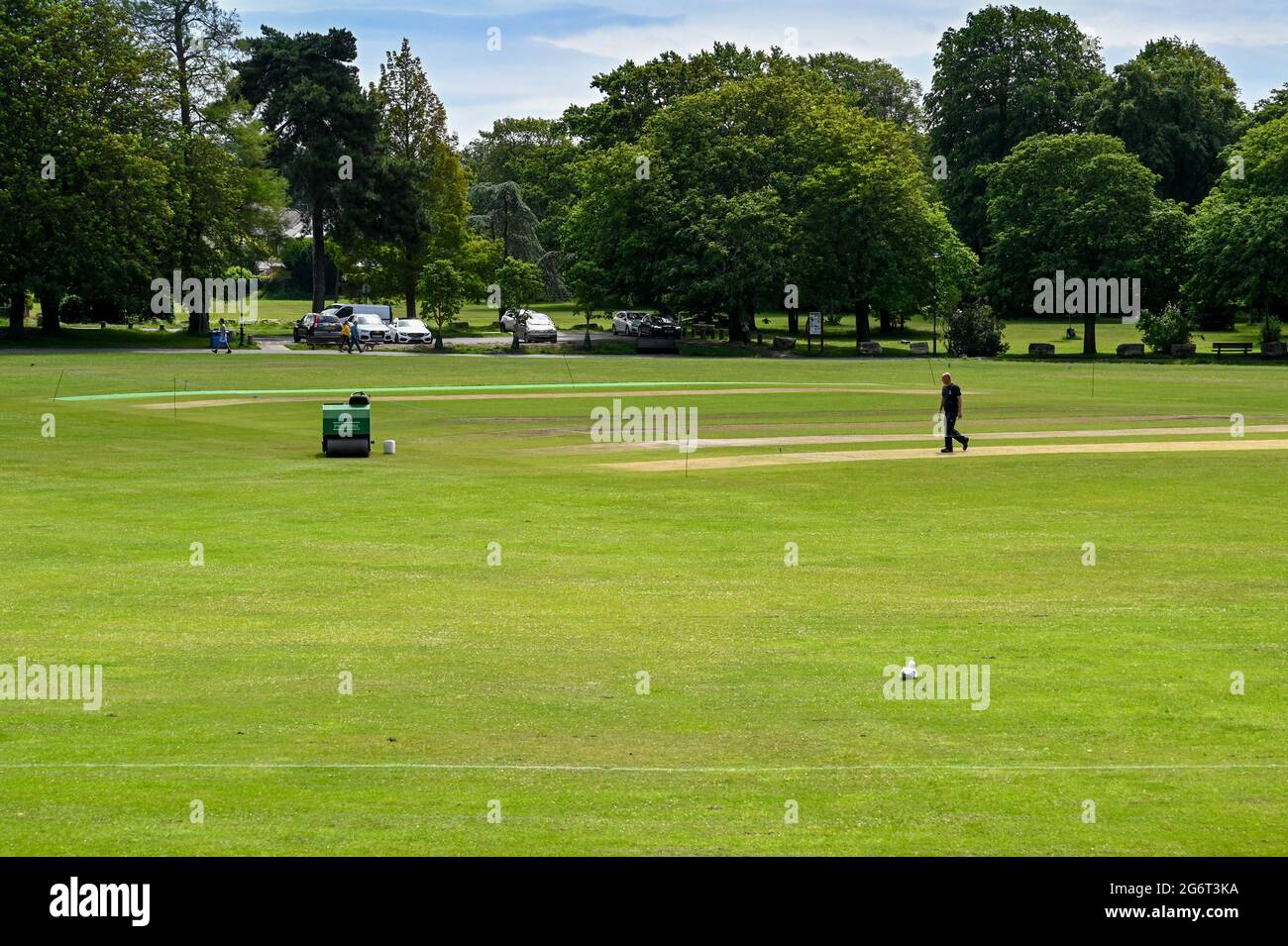 Cricket ground maintenance hires stock photography and images Alamy