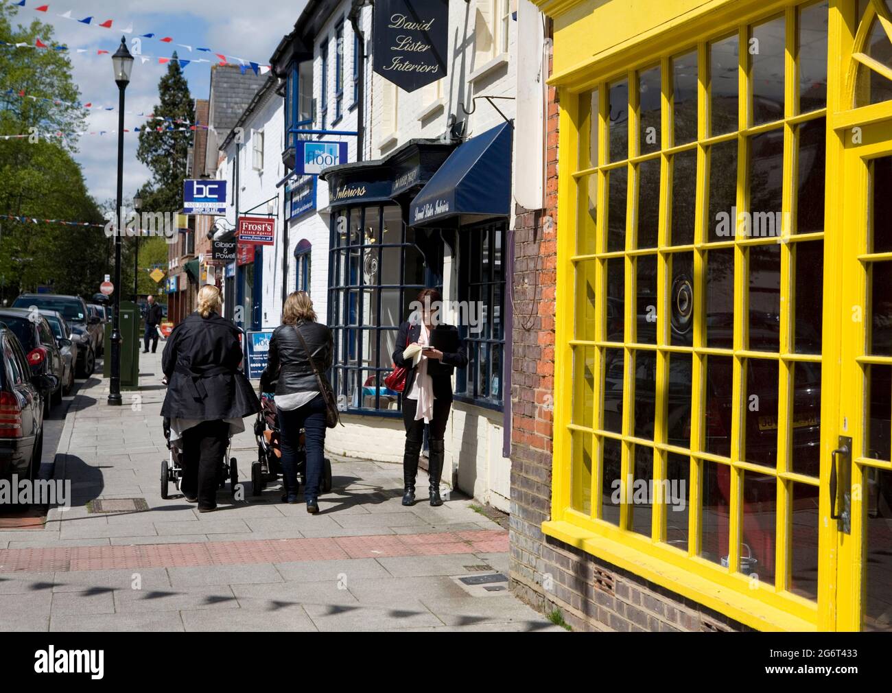 The town of Harpenden in Hertfordshire, England Stock Photo Alamy