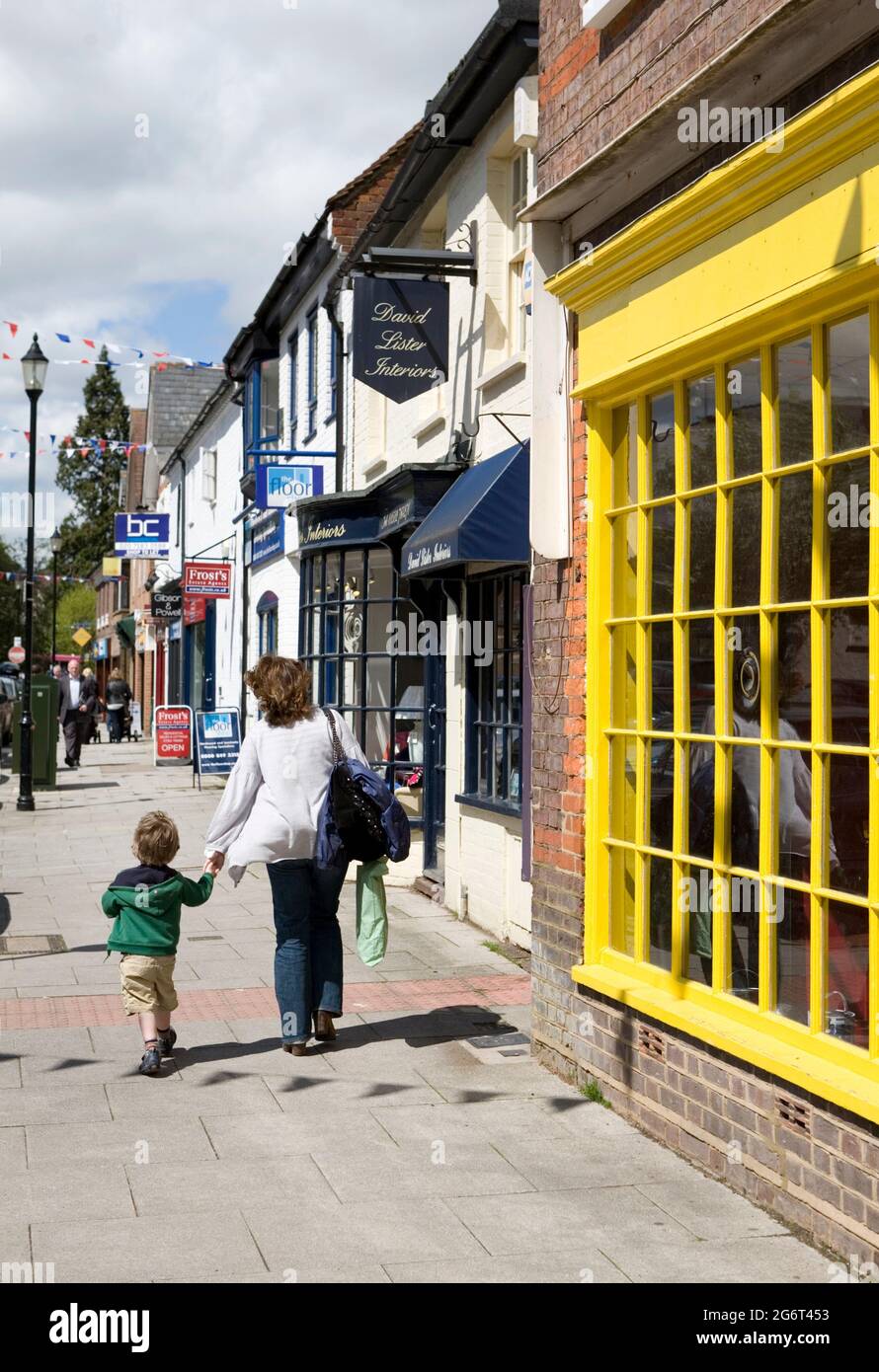 The town of Harpenden in Hertfordshire, England Stock Photo Alamy