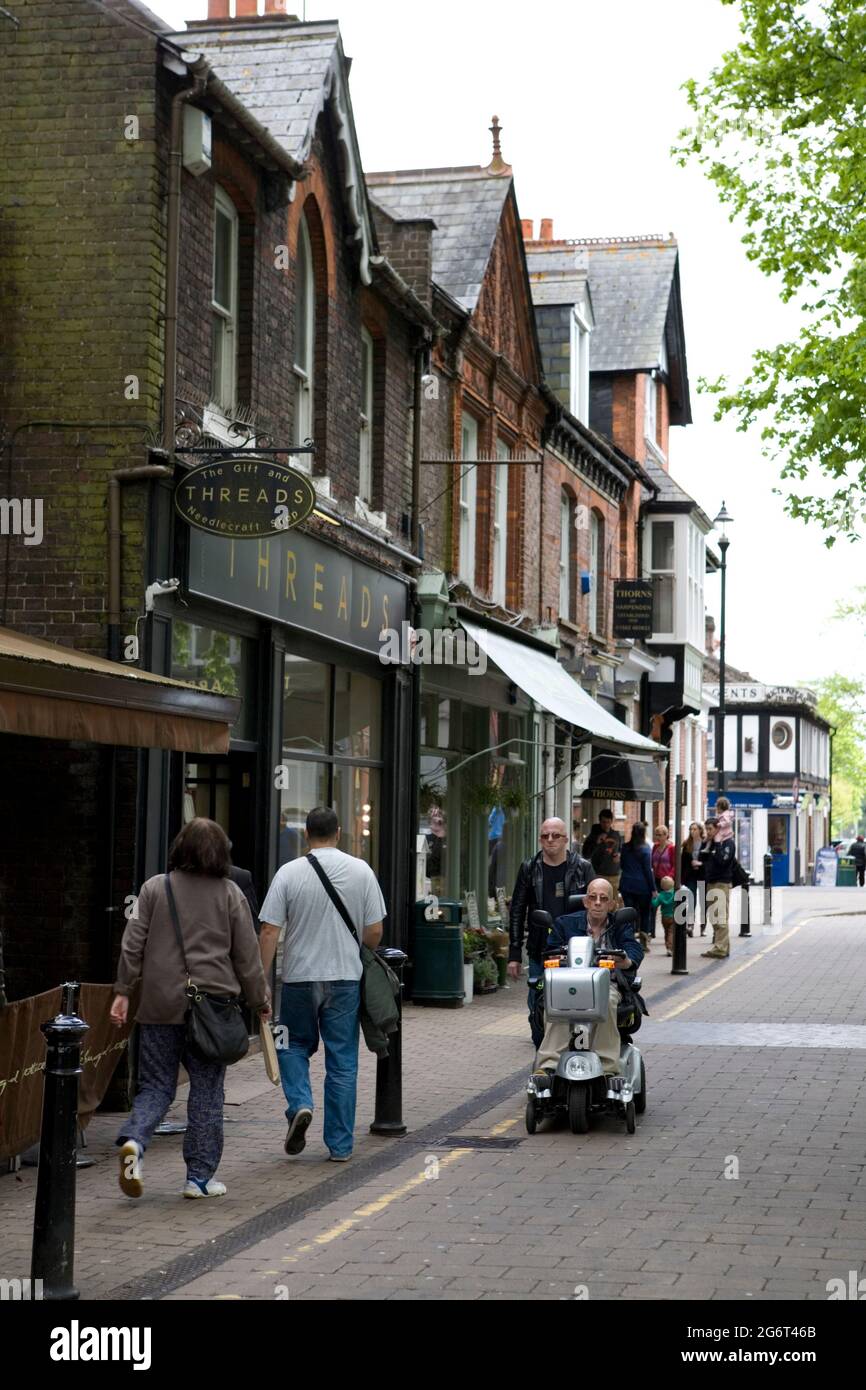 The town of Harpenden in Hertfordshire, England Stock Photo Alamy