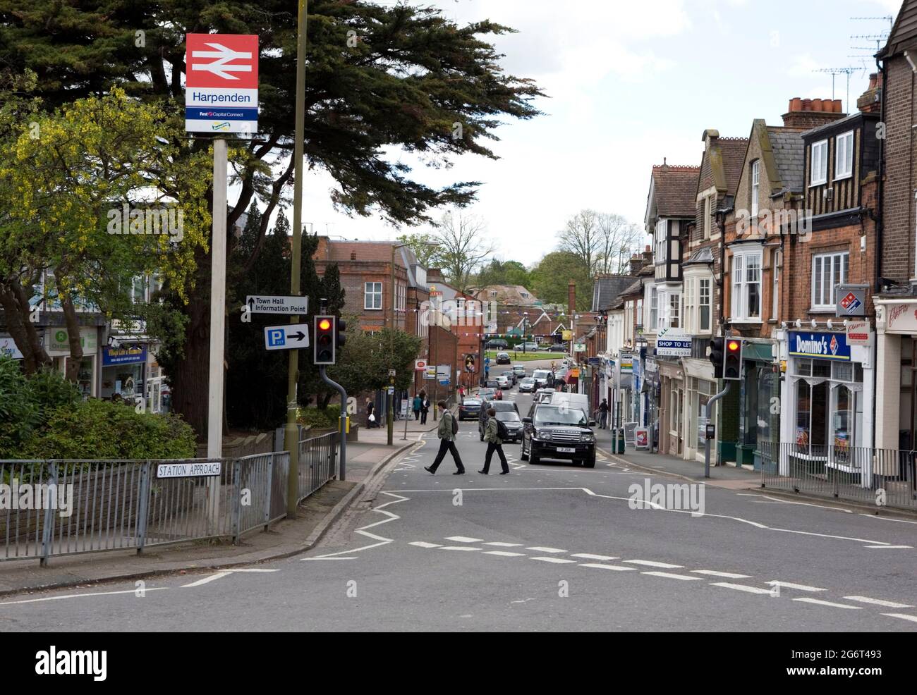 The town of Harpenden in Hertfordshire, England Stock Photo Alamy