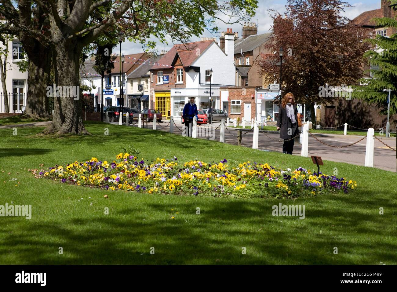 The town of Harpenden in Hertfordshire, England Stock Photo Alamy