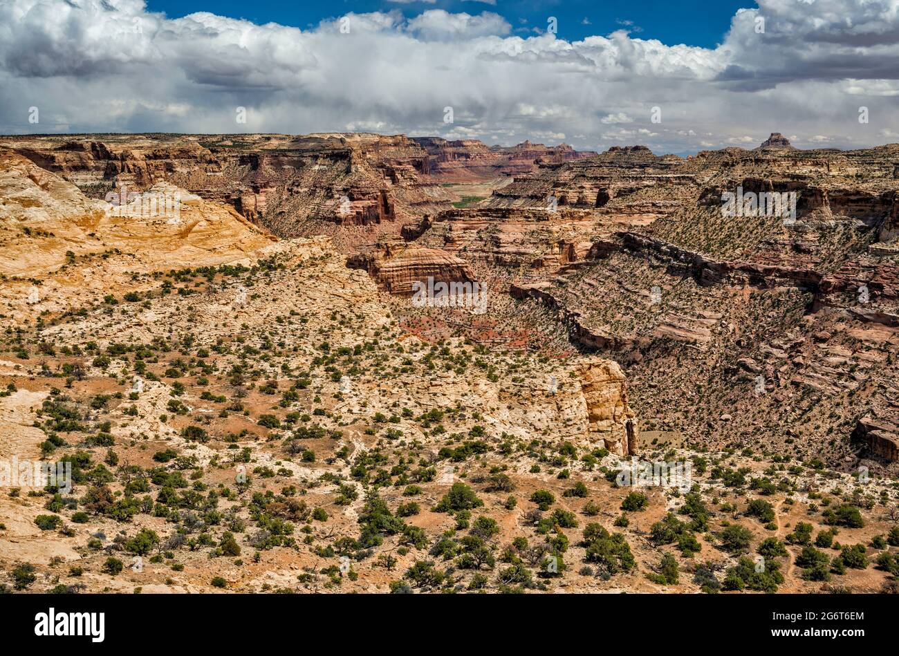 Little Grand Canyon, view from Wedge Overlook, San Rafael ...