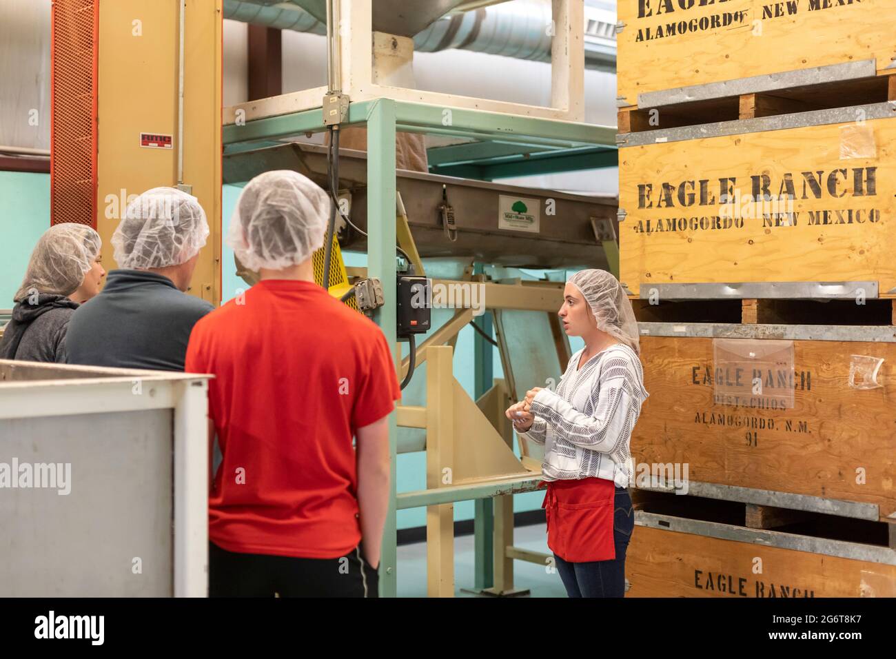 Alamogordo, New Mexico Eagle Ranch, where Heart of the Desert pistachios are grown. A guide