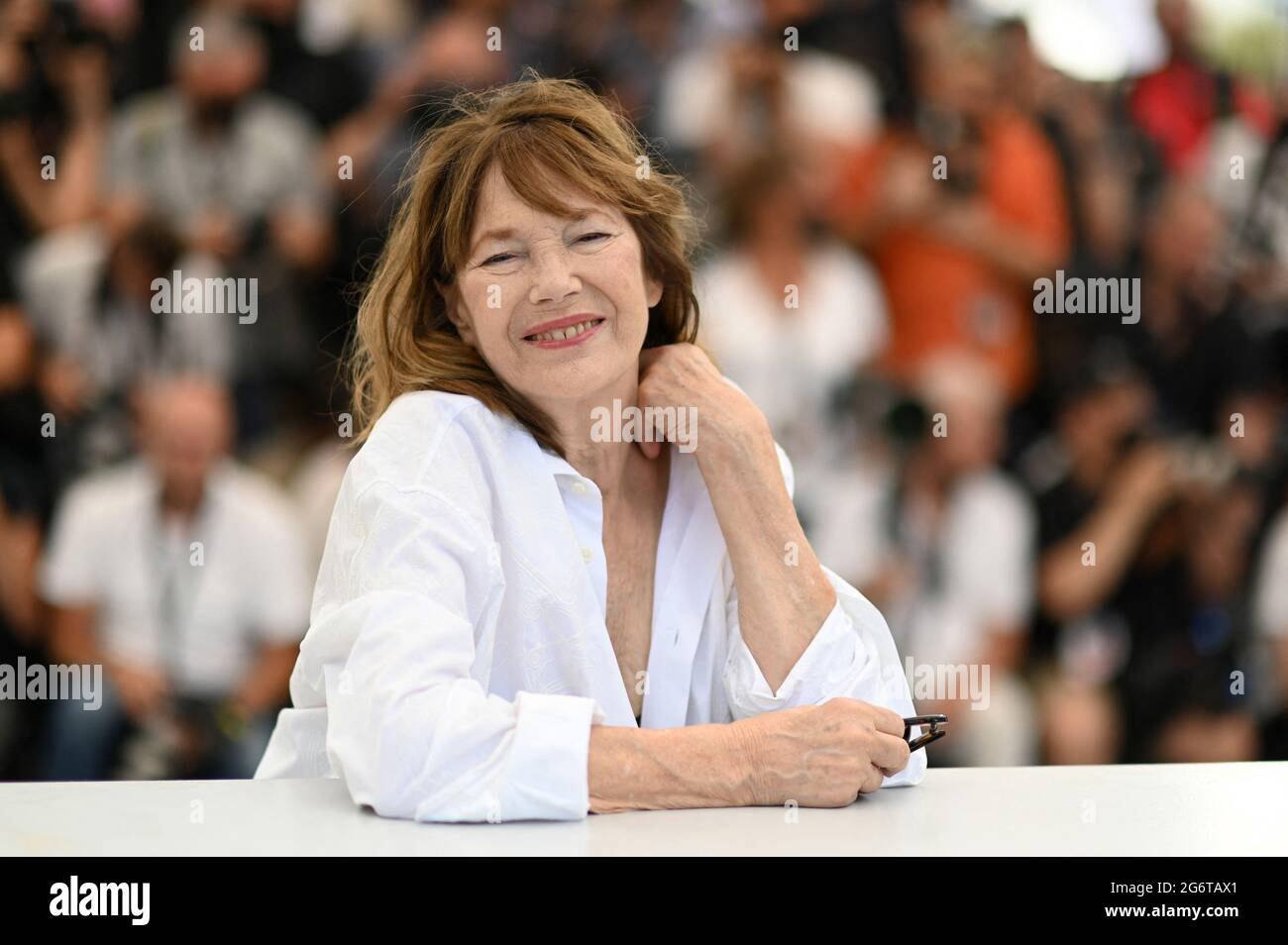 Jane Birkin attending the Jane Par Charlotte Photocall as part of the ...